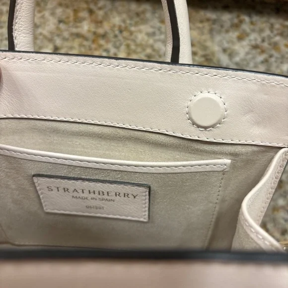 Strathberry Nano Tote (Blush) - Picture 14 of 16